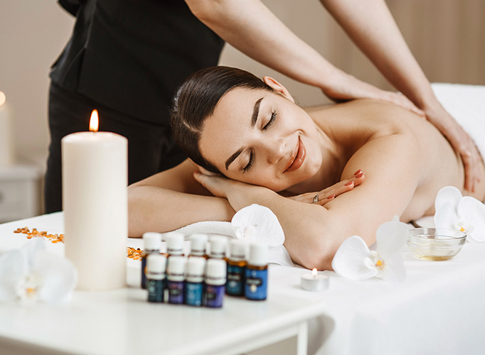 Aromatherapy massage “RAIN - Termo